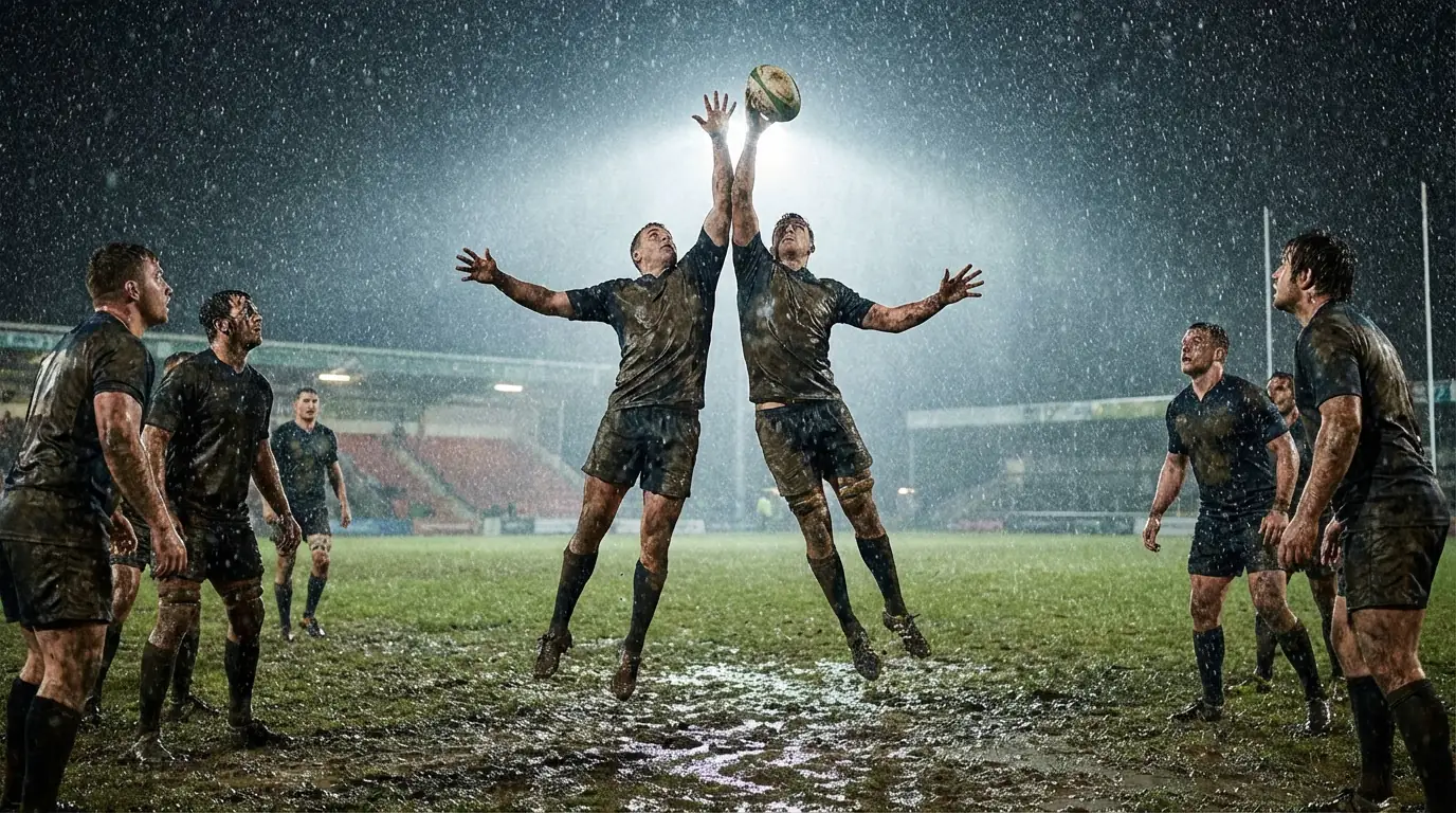 Impact des conditions meteorologiques sur le match de rugby