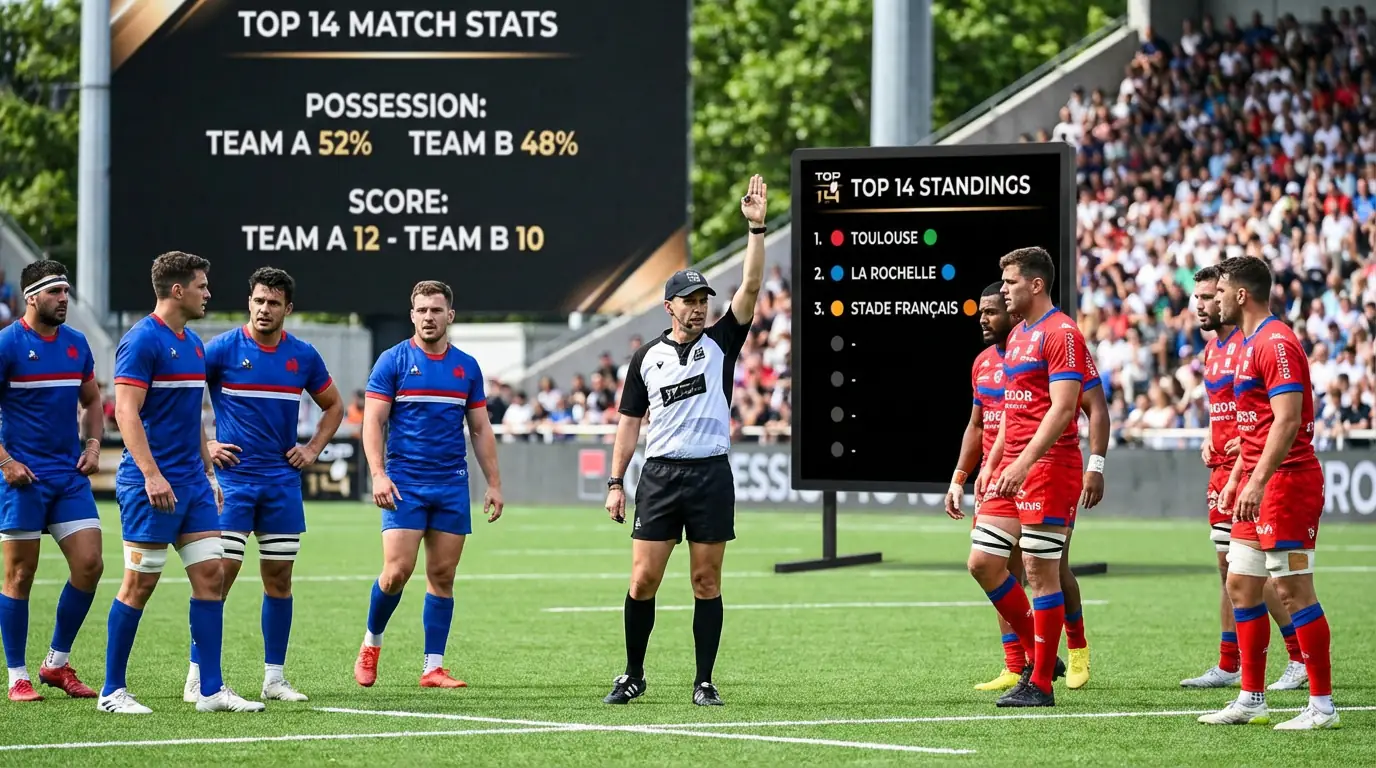 Calendrier et format du championnat Top 14 de rugby