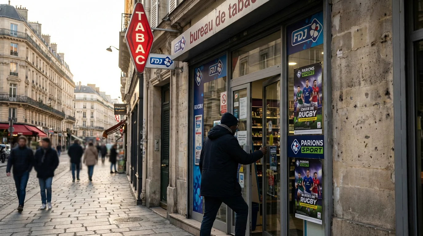 Parions Sport réseau FDJ points de vente paris rugby