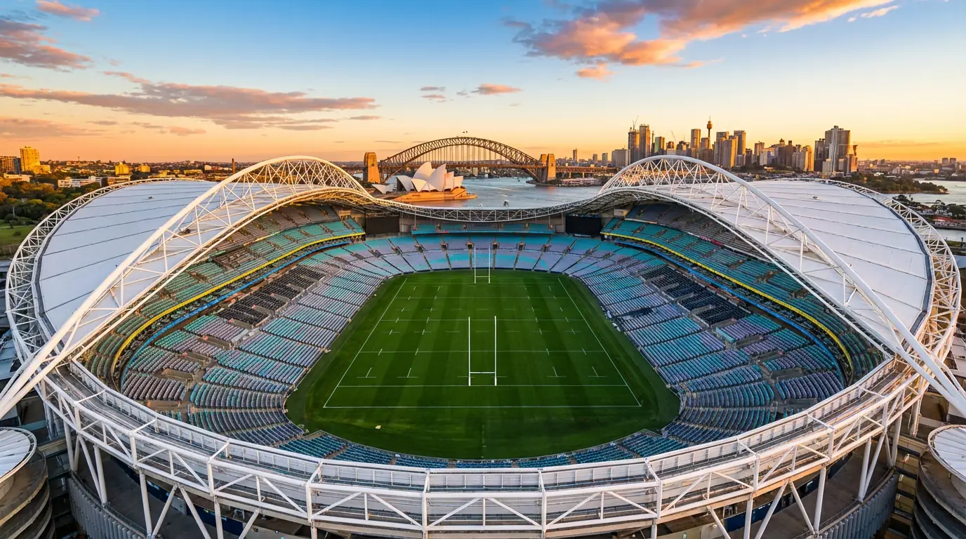 Stadium Australia de Sydney pour la finale de la Coupe du Monde 2027