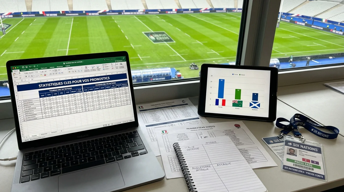 Statistiques clés et données pour parier sur le Tournoi des 6 Nations